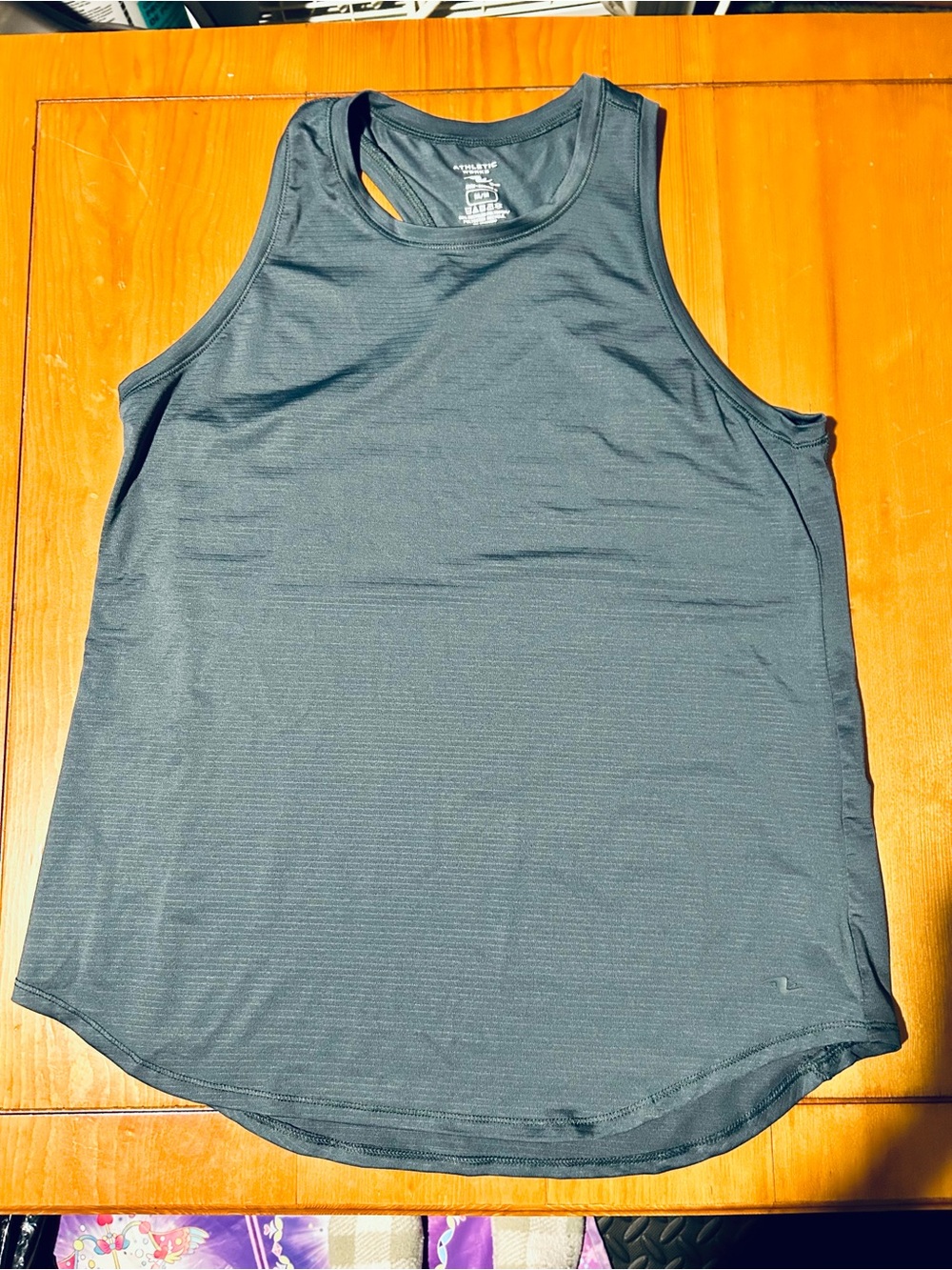 (3/$10) Athletic Works women’s teal Gray Performance Tank Top